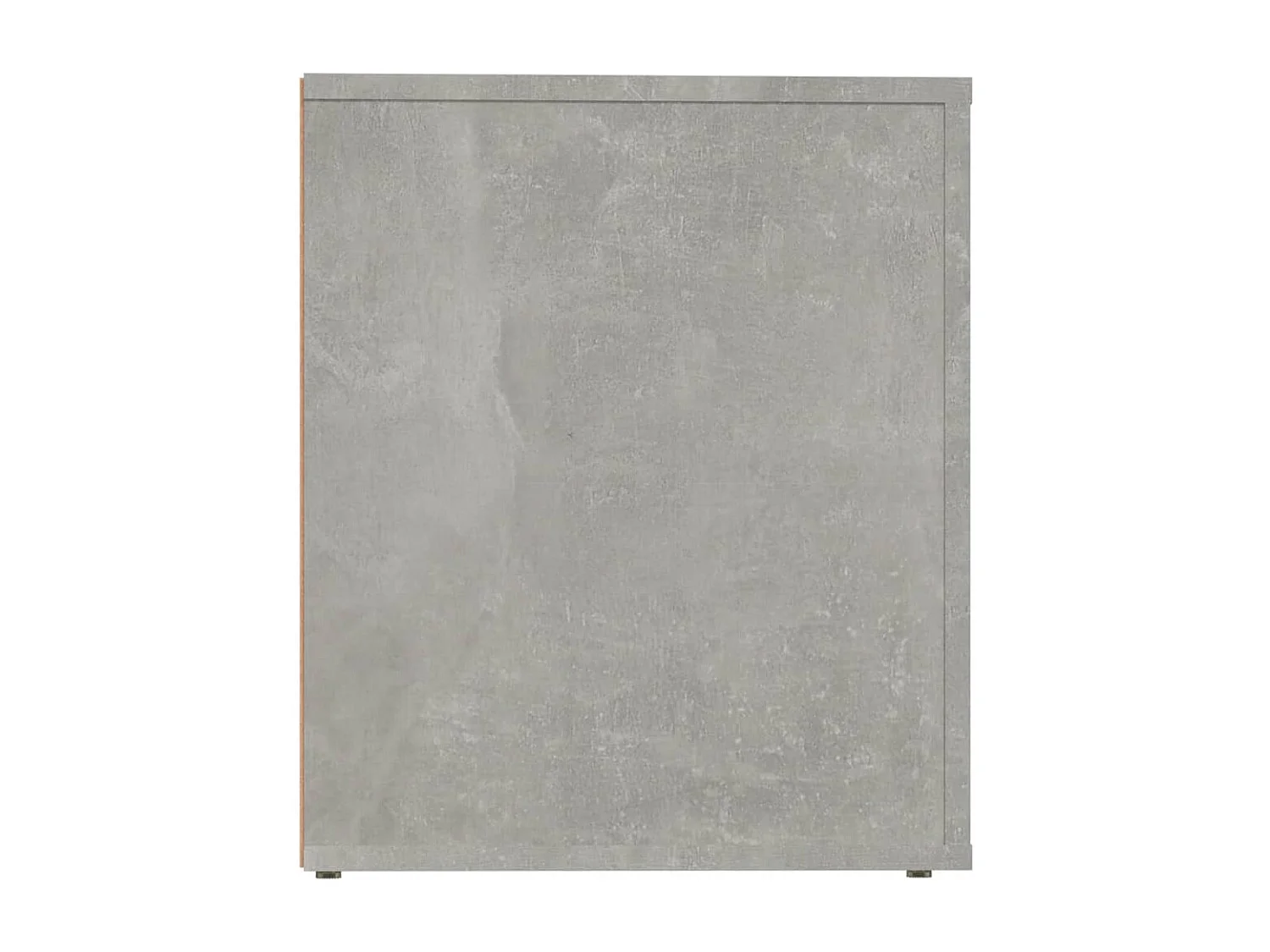 Tables de chevet 2 pcs Gris béton 50x39x47 cm