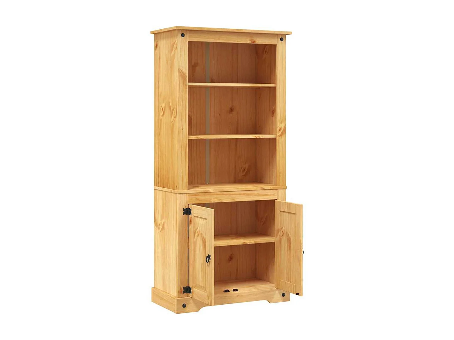 Buffetschrank Mexiko-Stil Kiefernholz 80x40x170 cm