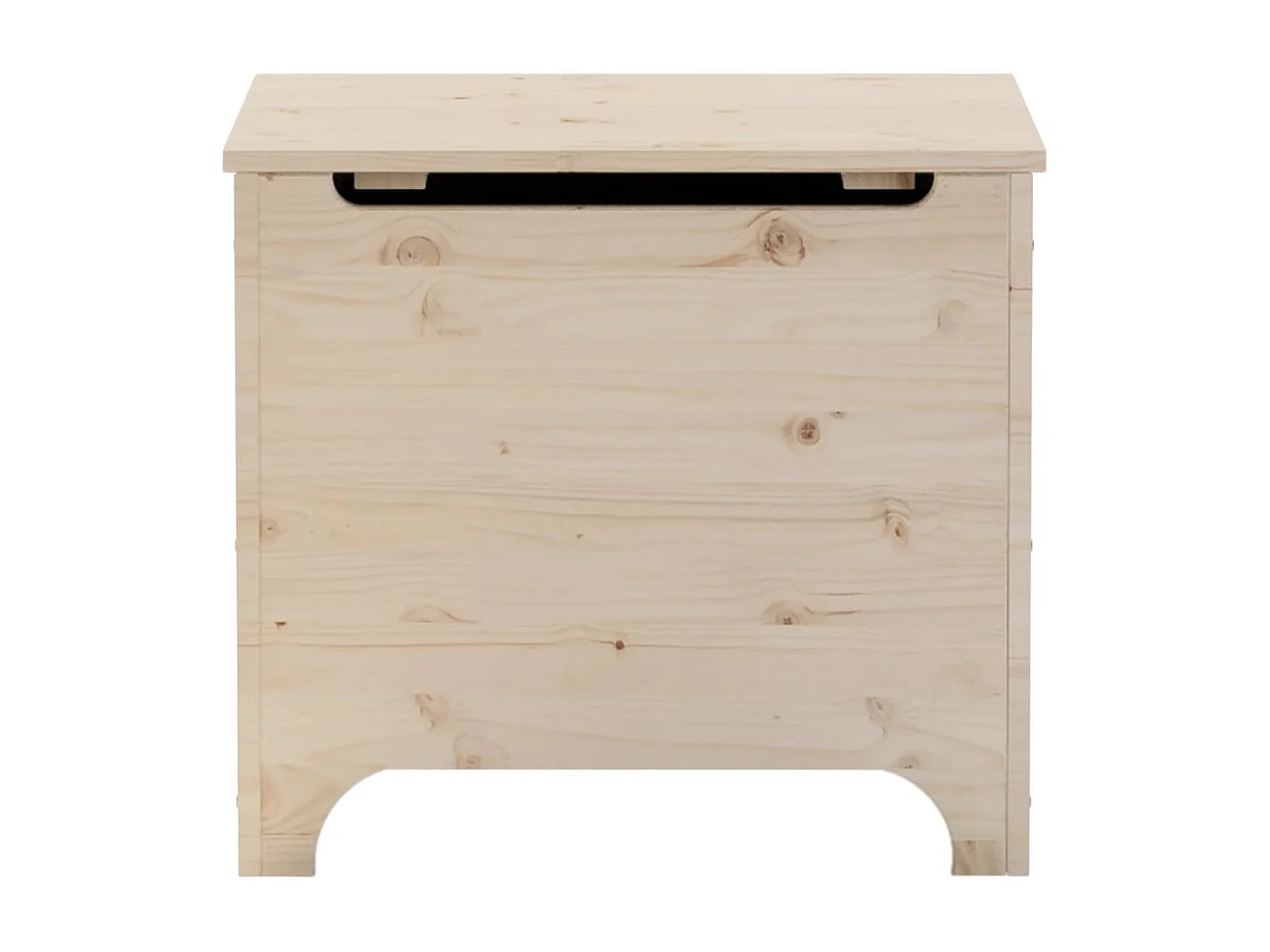 Caixa de arrumação com tampa RANA 60x49x54 cm pinho maciço