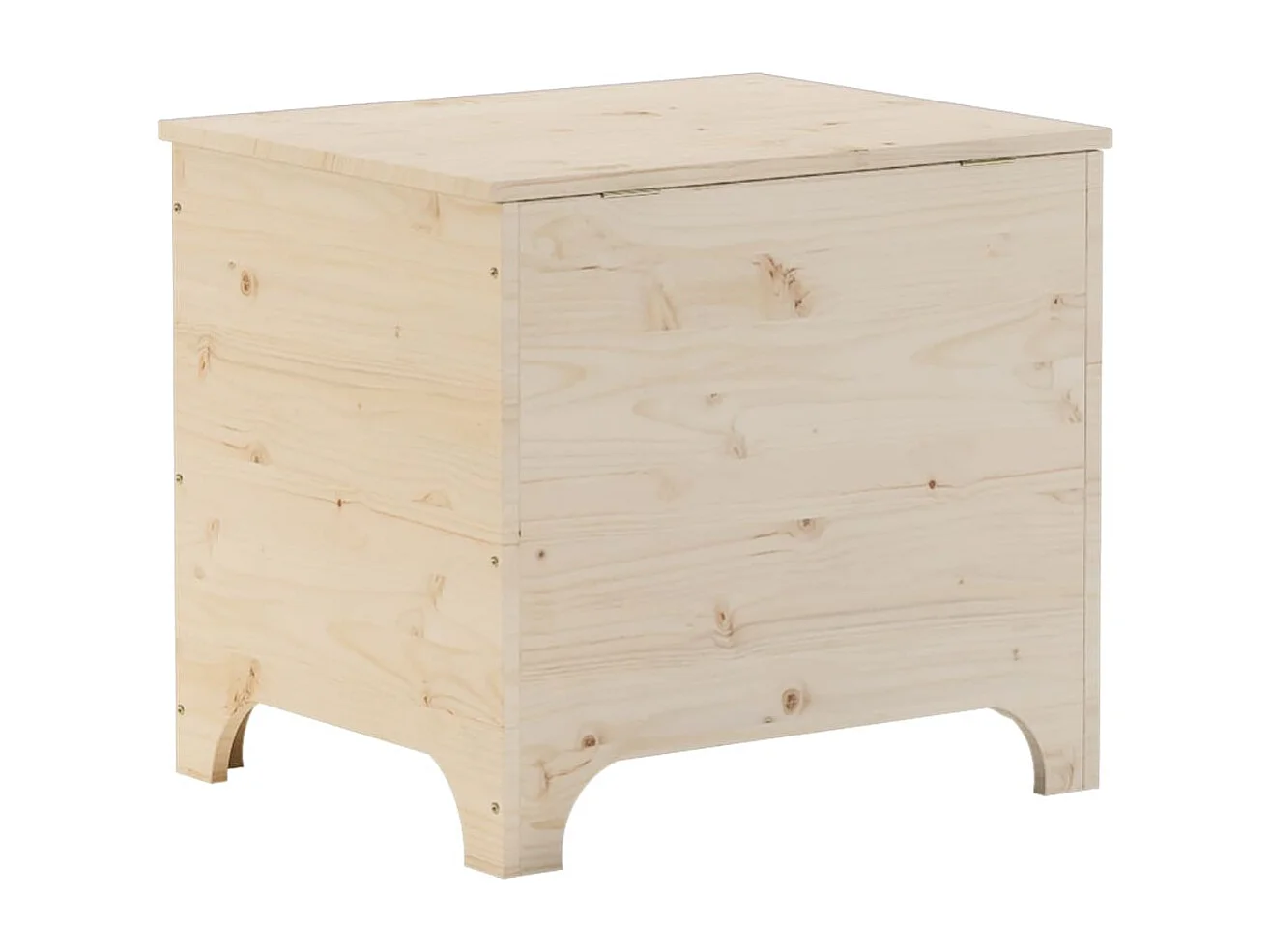 Caixa de arrumação com tampa RANA 60x49x54 cm pinho maciço