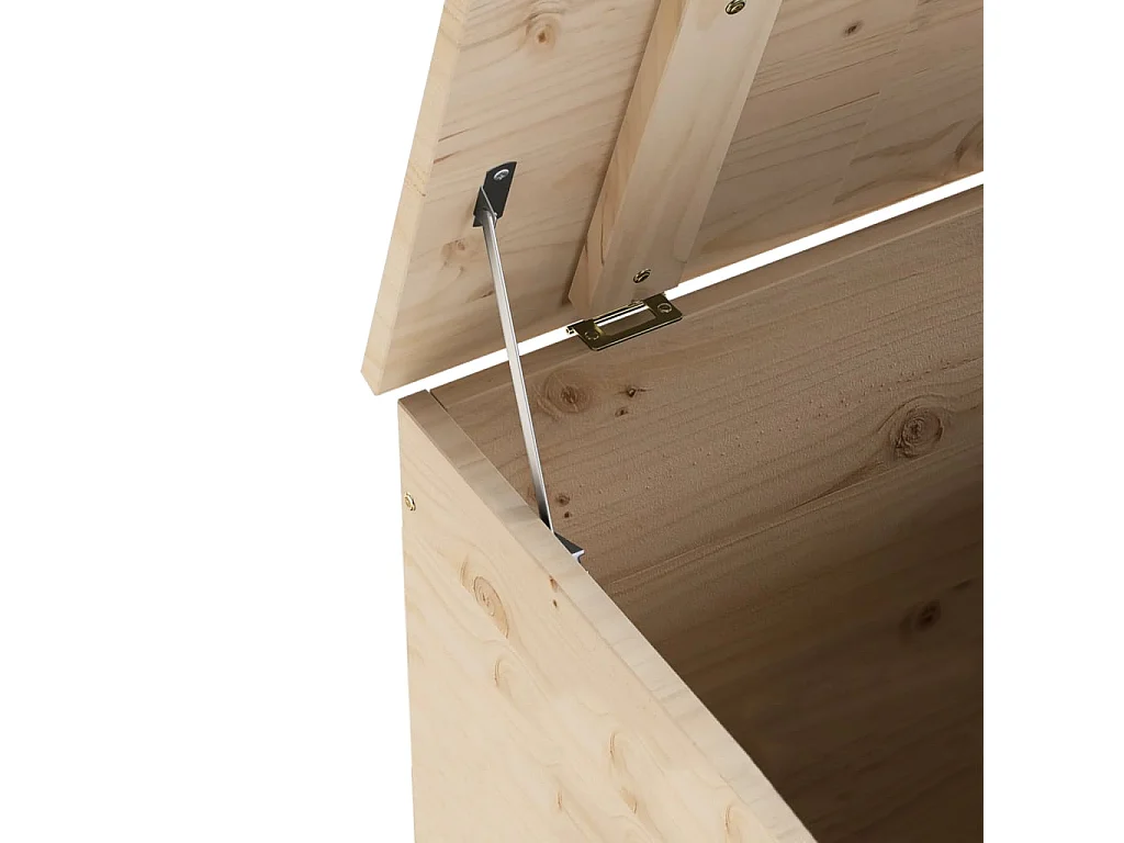 Caixa de arrumação com tampa RANA 60x49x54 cm pinho maciço