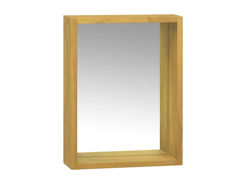 Armoire à miroir 30x10x40 cm Bois de teck solide