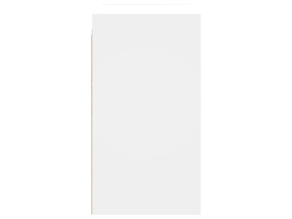 Armário de parede c/ portas de vidro 68x37x68,5 cm branco