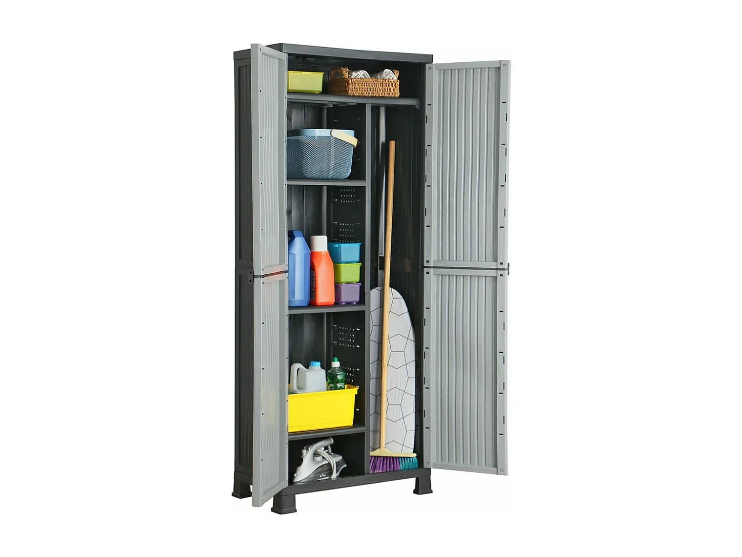 Kunststoffschrank 68x39x171,5 cm