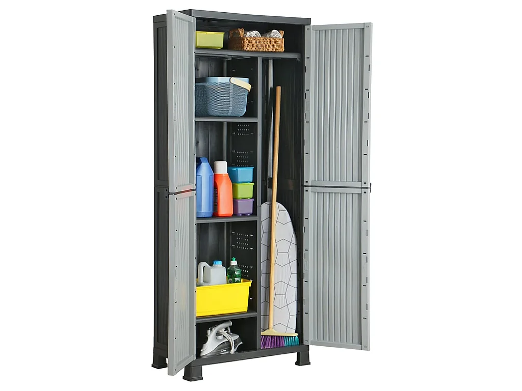 Armoire en plastique 68x39x171,5 cm