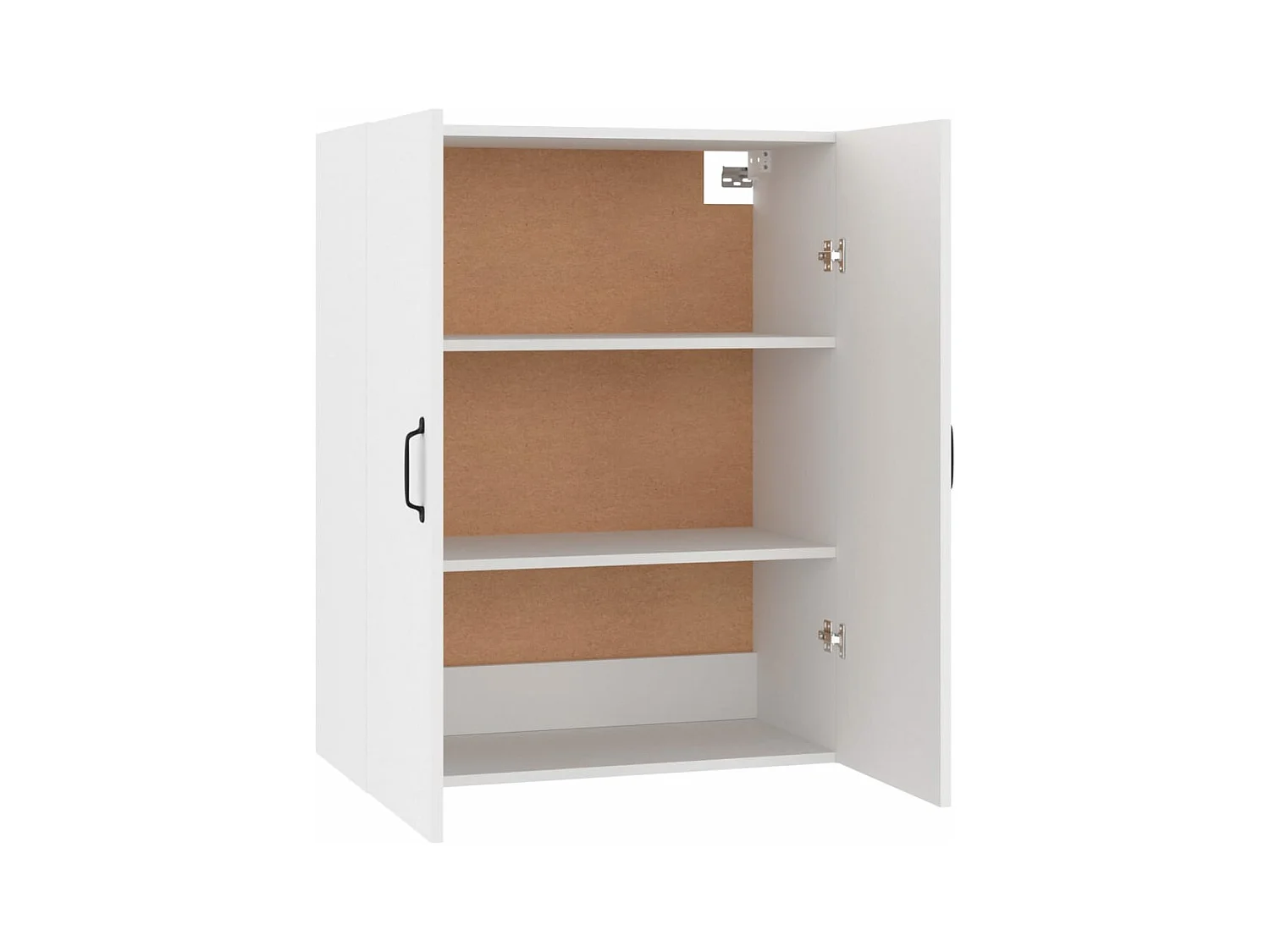 Mobile Pensile Bianco 69,5x34x90 cm in Legno Multistrato