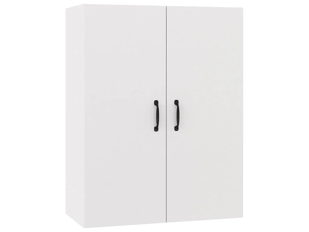 Armoire suspendue Blanc 69,5x34x90 cm Bois d'ingénierie