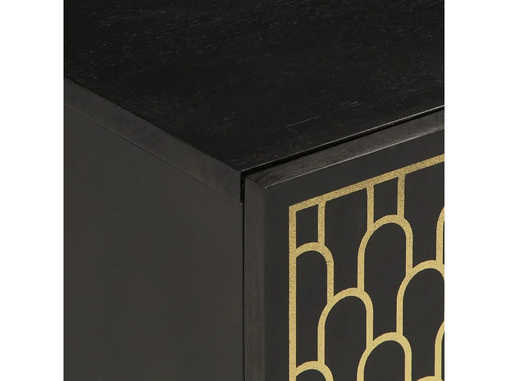 Meuble TV 105x33x46 cm Bois massif de manguier