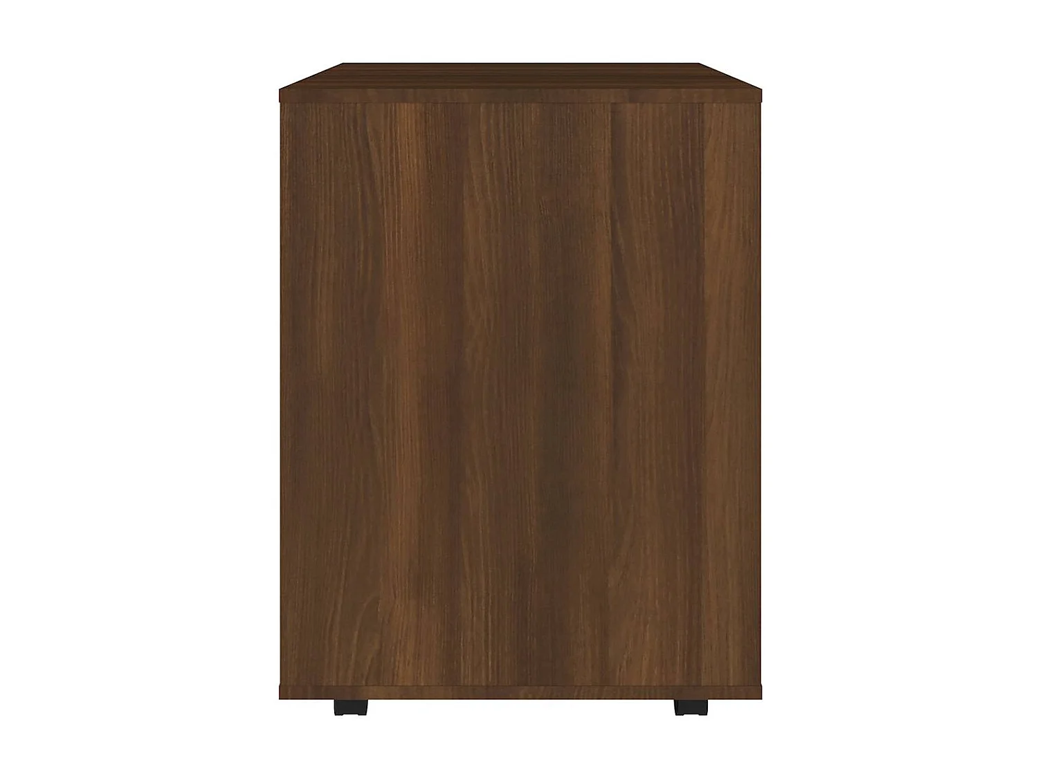 Armoire roulante Chêne marron 60x53x72 cm Bois d'ingénierie