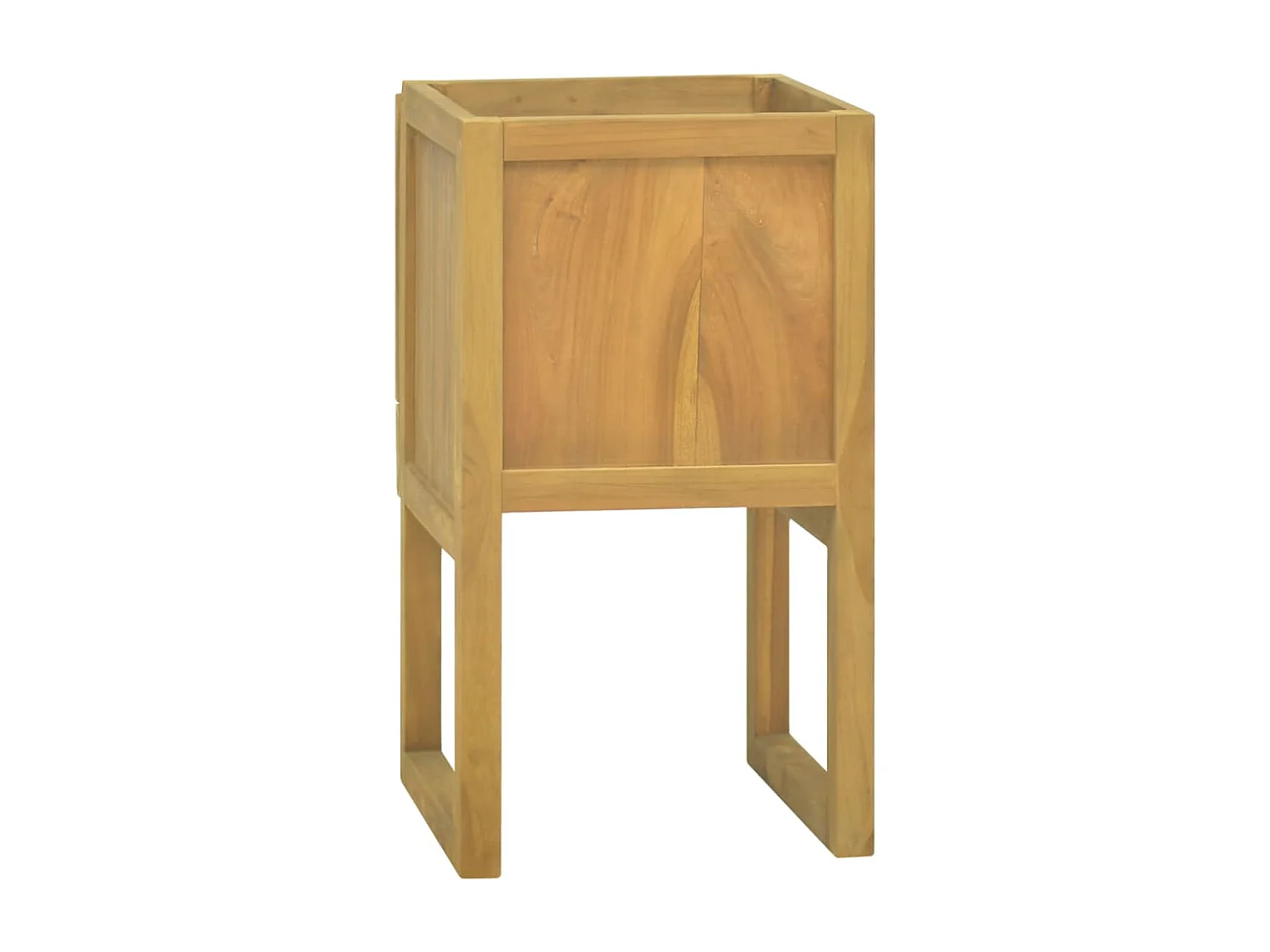 Badschrank 41x40x75 cm Massivholz Teak