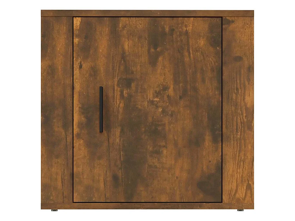 Table de chevet Chêne fumé 50x39x47 cm