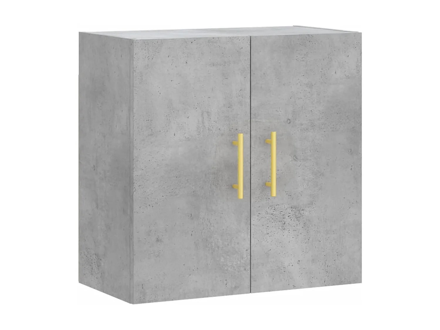 Wandkast 60x31x60 cm bewerkt hout betongrijs