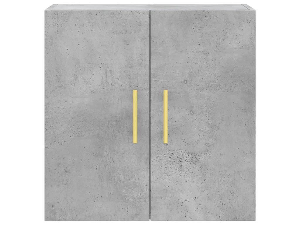 Mobile a Parete Grigio Cemento 60x31x60 cm in Legno Multistrato