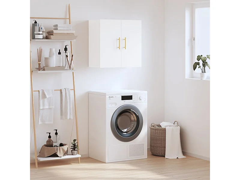 Armoire murale blanc 60x31x60 cm bois d'ingénierie