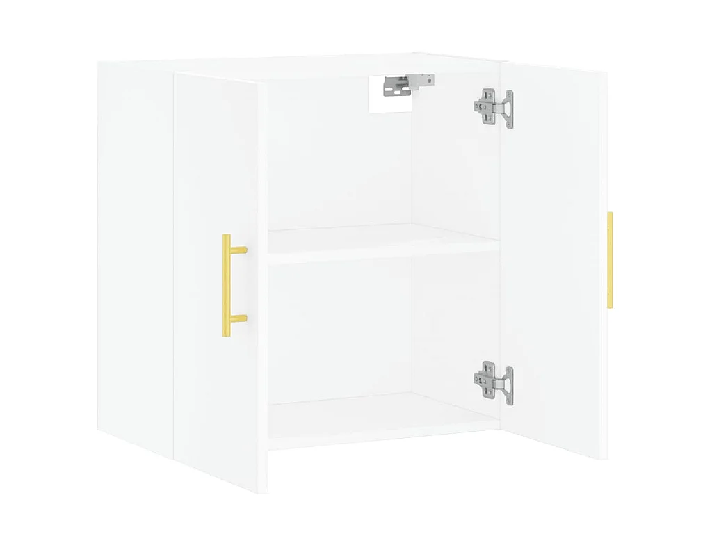 Wandschrank Weiß 60x31x60 cm Holzwerkstoff
