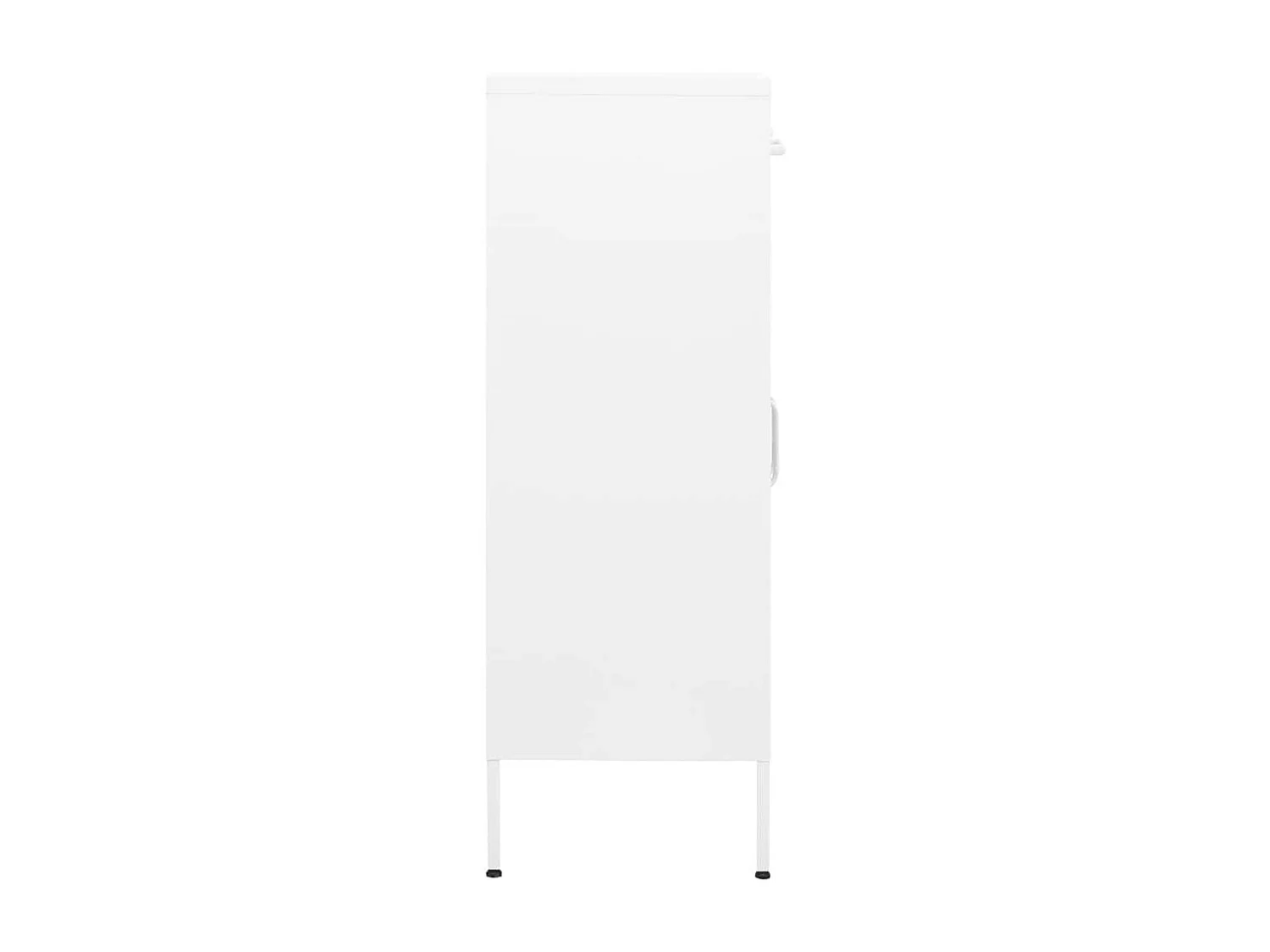 Armoire de rangement Blanc 80x35x101,5 cm Acier