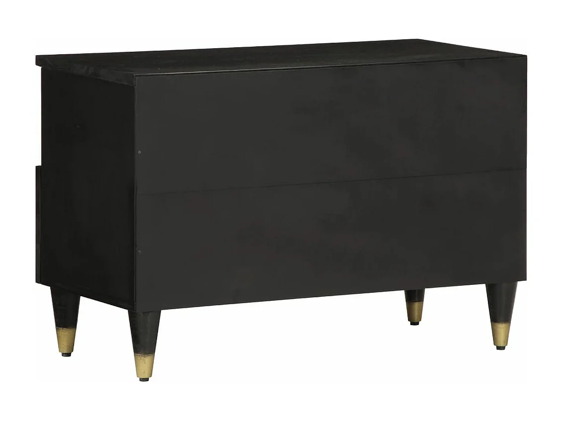 Meuble TV 70x33x46 cm Bois massif de manguier