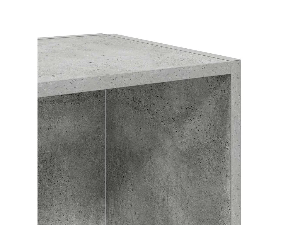 Mueble de esquina madera de ingeniería gris 33x33x67 cm