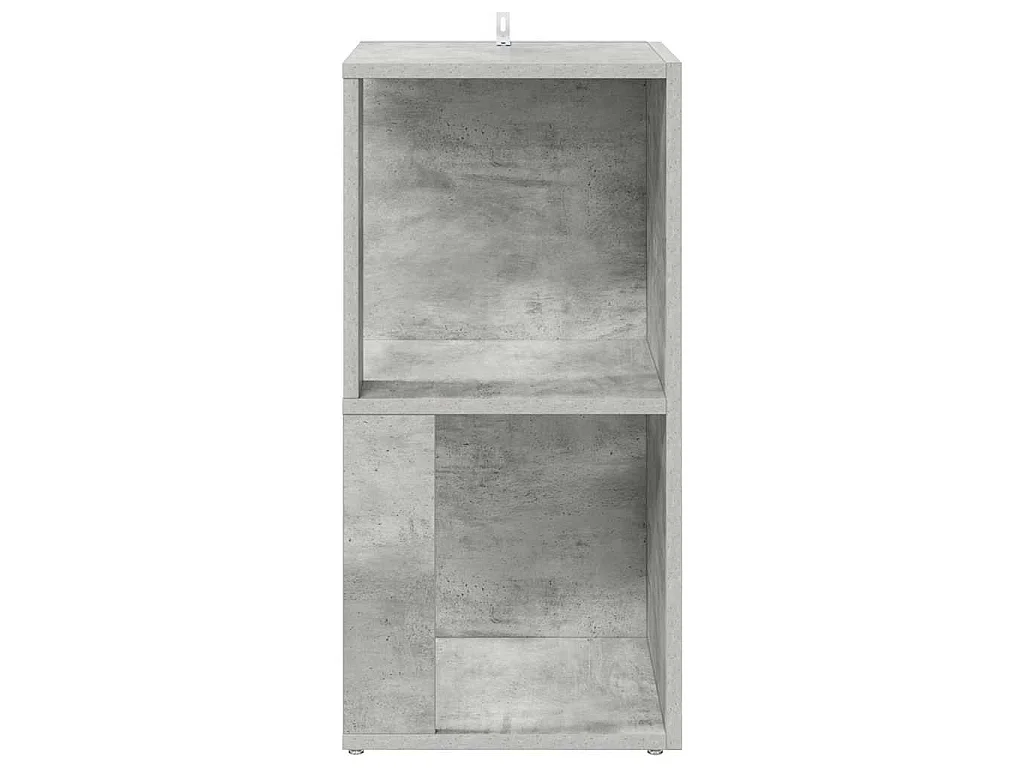 Armoire d'angle Gris béton 33x33x67 cm Bois d'ingénierie