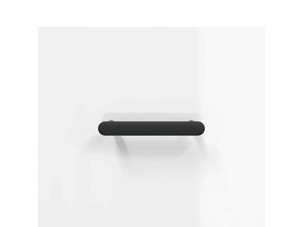 Tables de chevet murales 2 pcs blanc brillant 35x35x20 cm