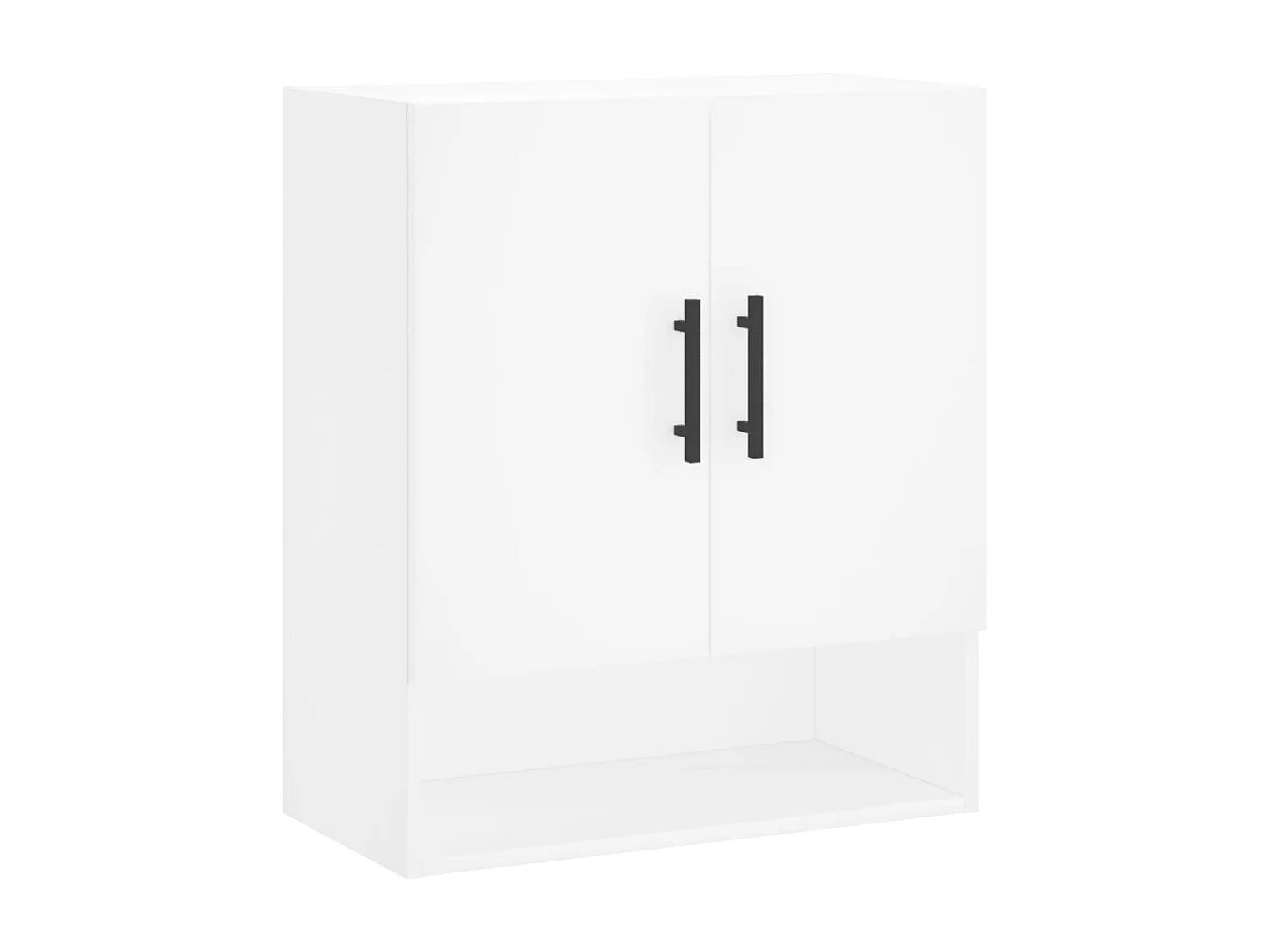 Armario de pared madera de ingeniería blanco 60x31x70 cm