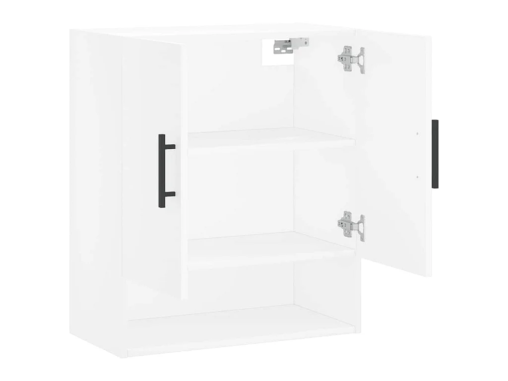Armoire murale blanc 60x31x70 cm bois d'ingénierie