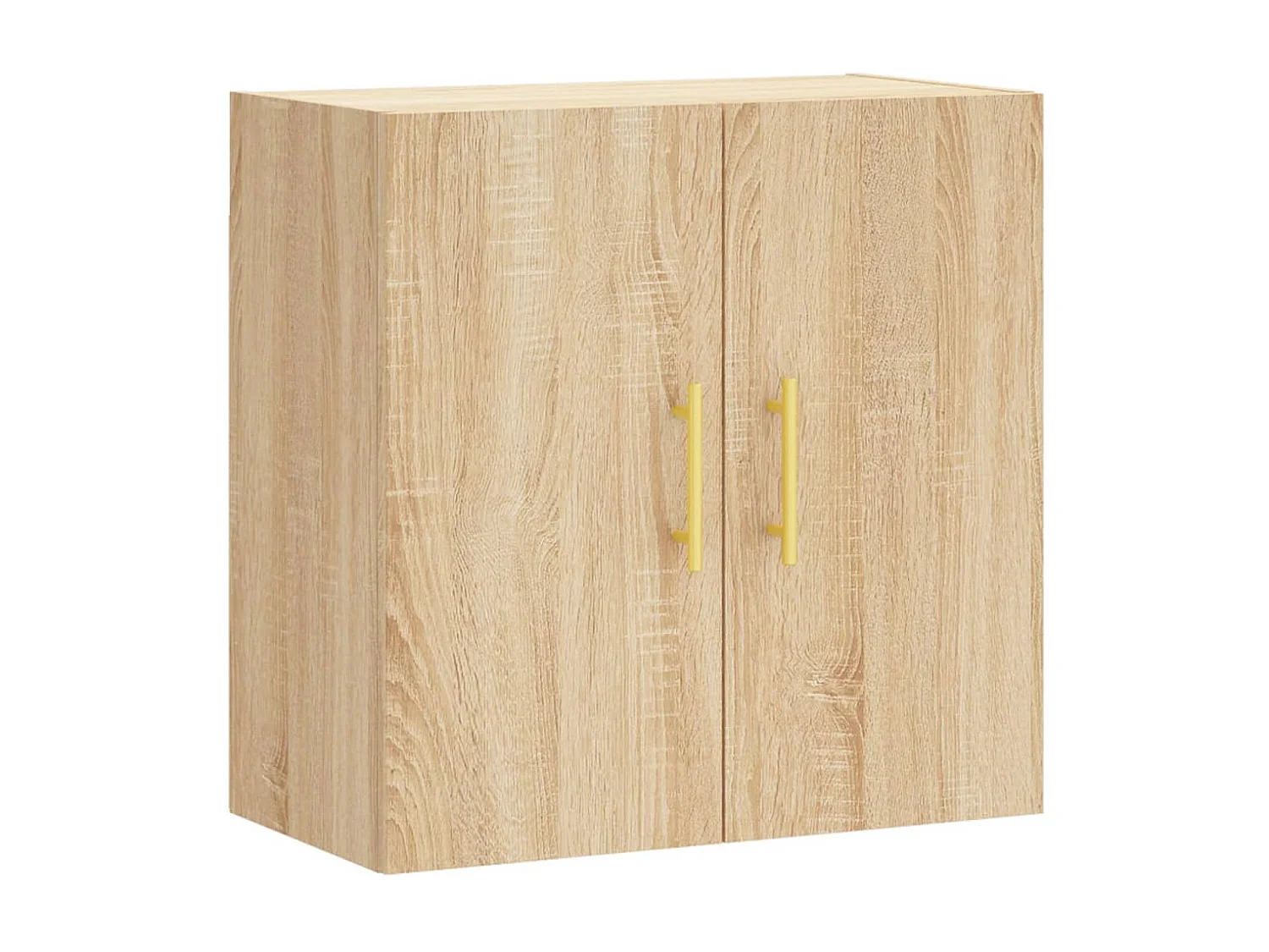 Wandkast 60x31x60 cm bewerkt hout sonoma eikenkleurig