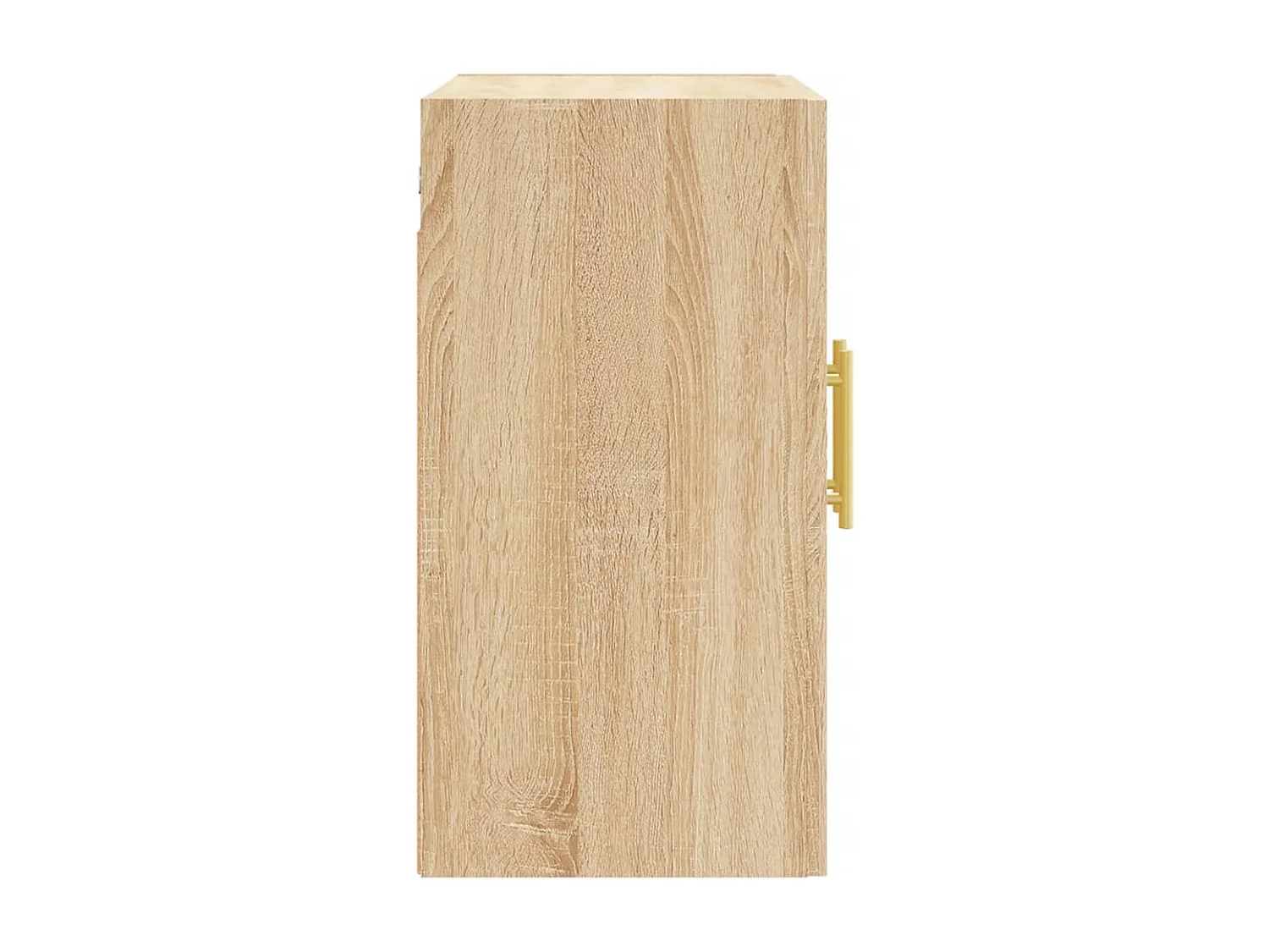 Wandkast 60x31x60 cm bewerkt hout sonoma eikenkleurig