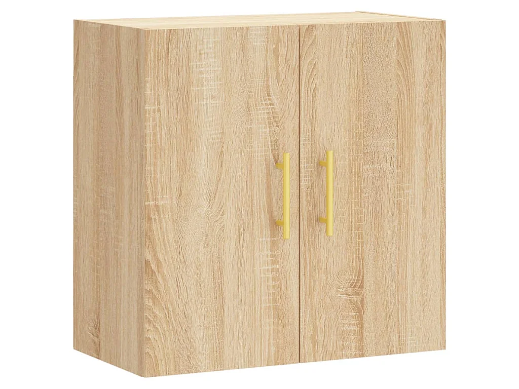 Armoire murale chêne sonoma 60x31x60 cm bois d'ingénierie