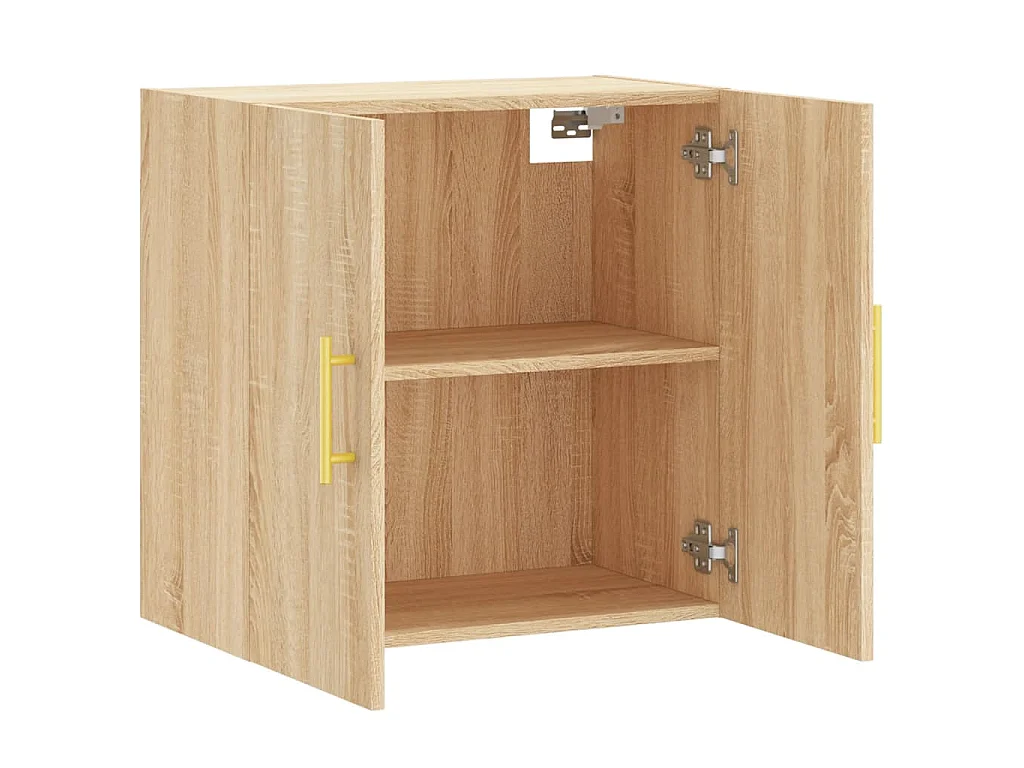 Armoire murale chêne sonoma 60x31x60 cm bois d'ingénierie