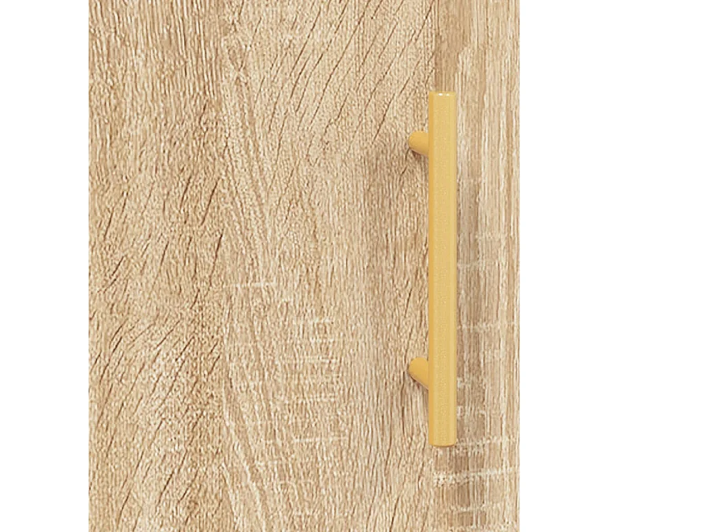 Armoire murale chêne sonoma 60x31x60 cm bois d'ingénierie