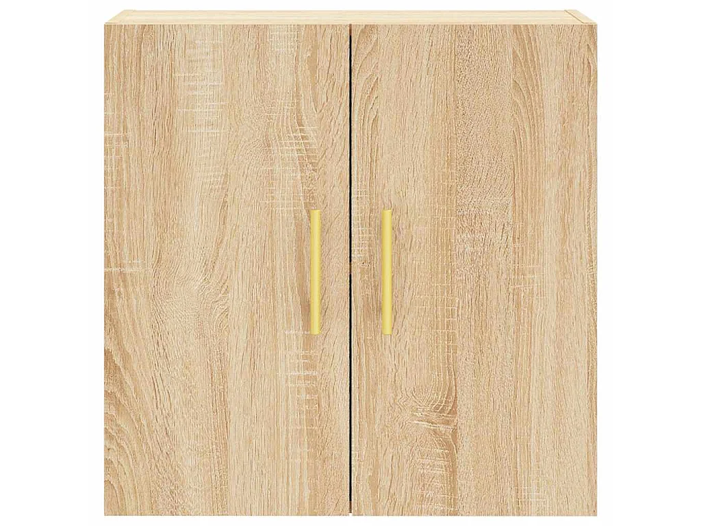 Wandkast 60x31x60 cm bewerkt hout sonoma eikenkleurig