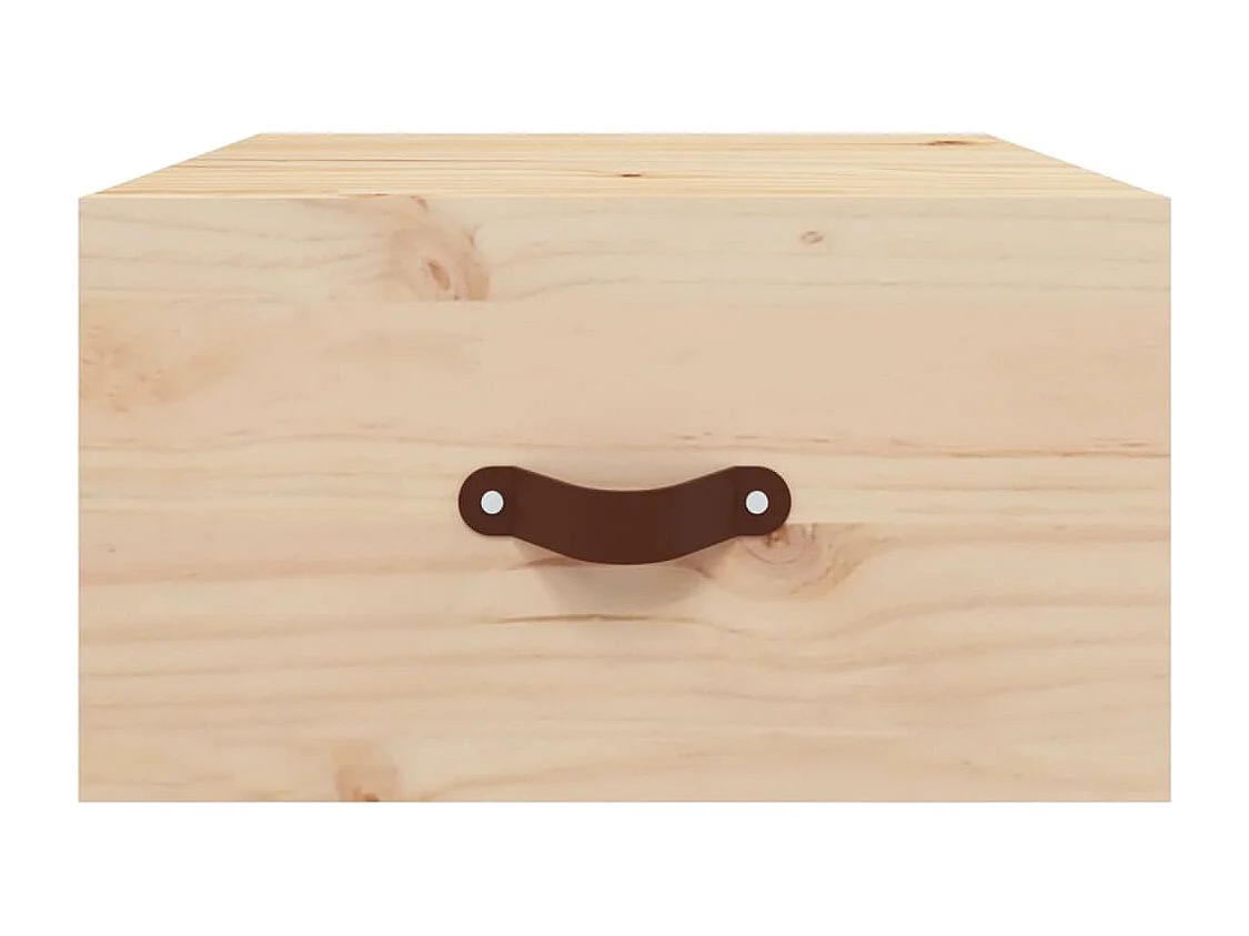 Mesa de cabeceira de parede 40x29,5x22 cm