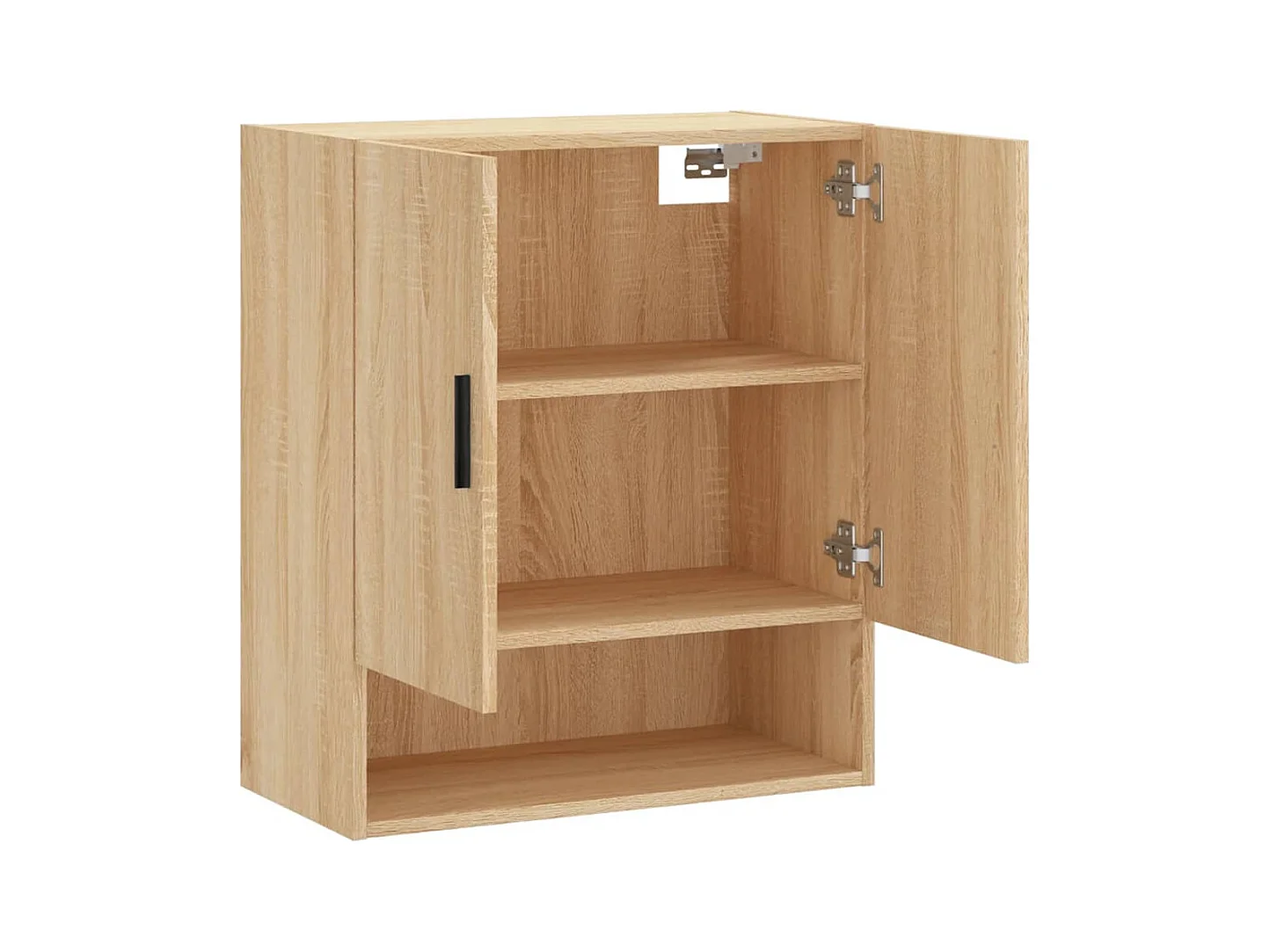Wandkast 60x31x70 cm bewerkt hout sonoma eikenkleurig