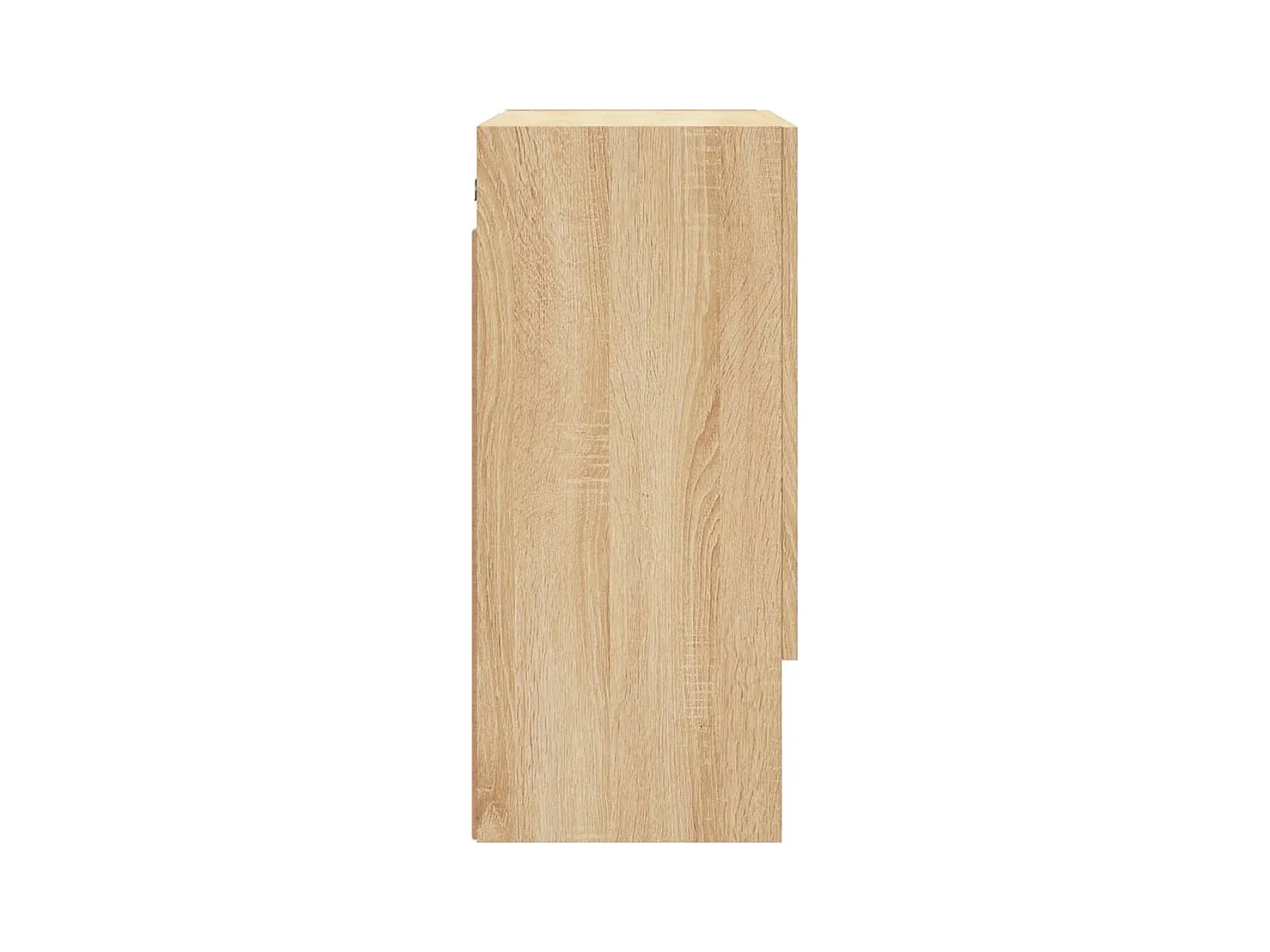 Wandkast 60x31x70 cm bewerkt hout sonoma eikenkleurig