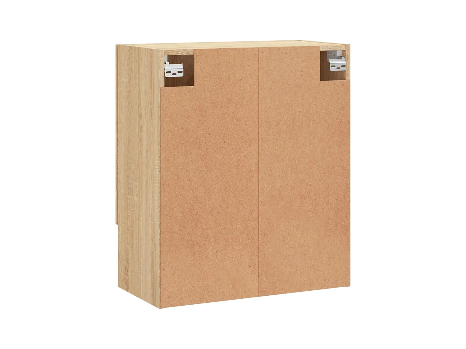 Wandkast 60x31x70 cm bewerkt hout sonoma eikenkleurig