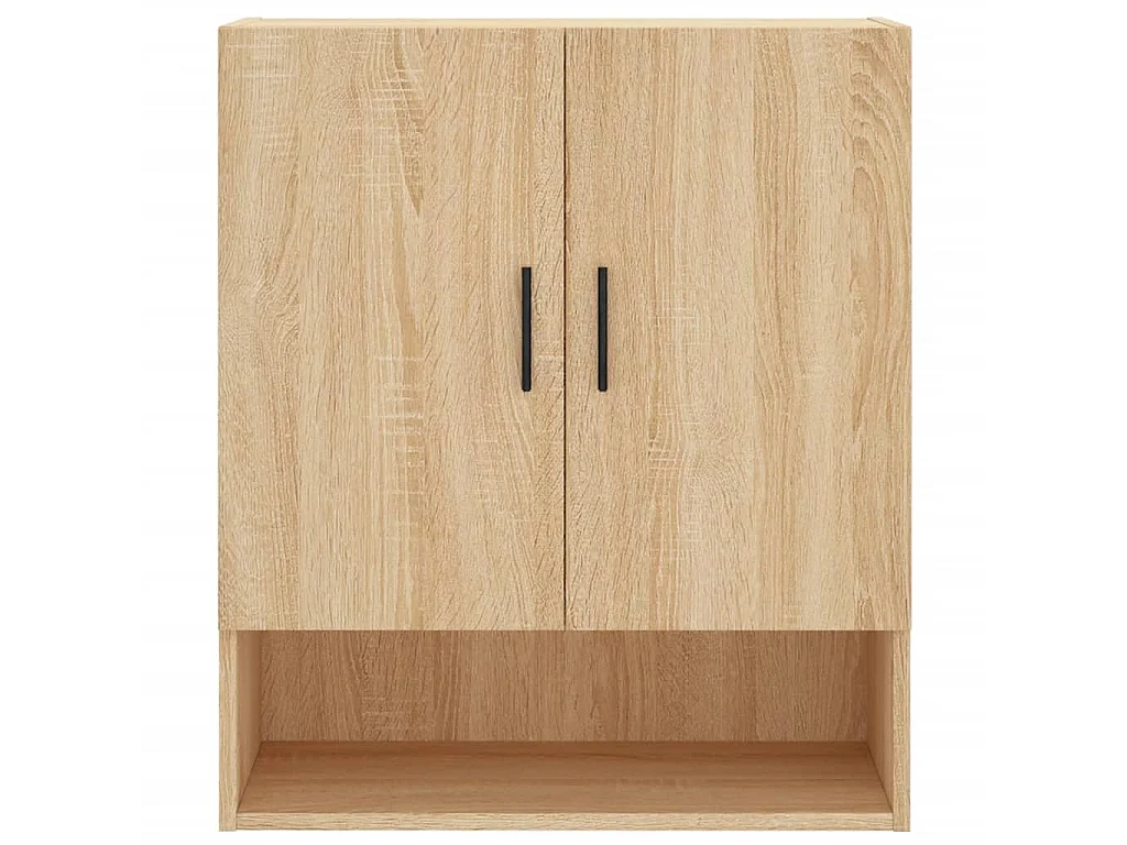 Armoire murale chêne sonoma 60x31x70 cm bois d'ingénierie