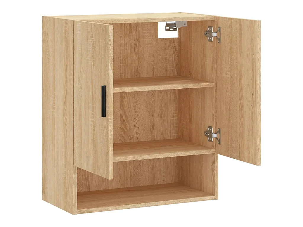 Armoire murale chêne sonoma 60x31x70 cm bois d'ingénierie