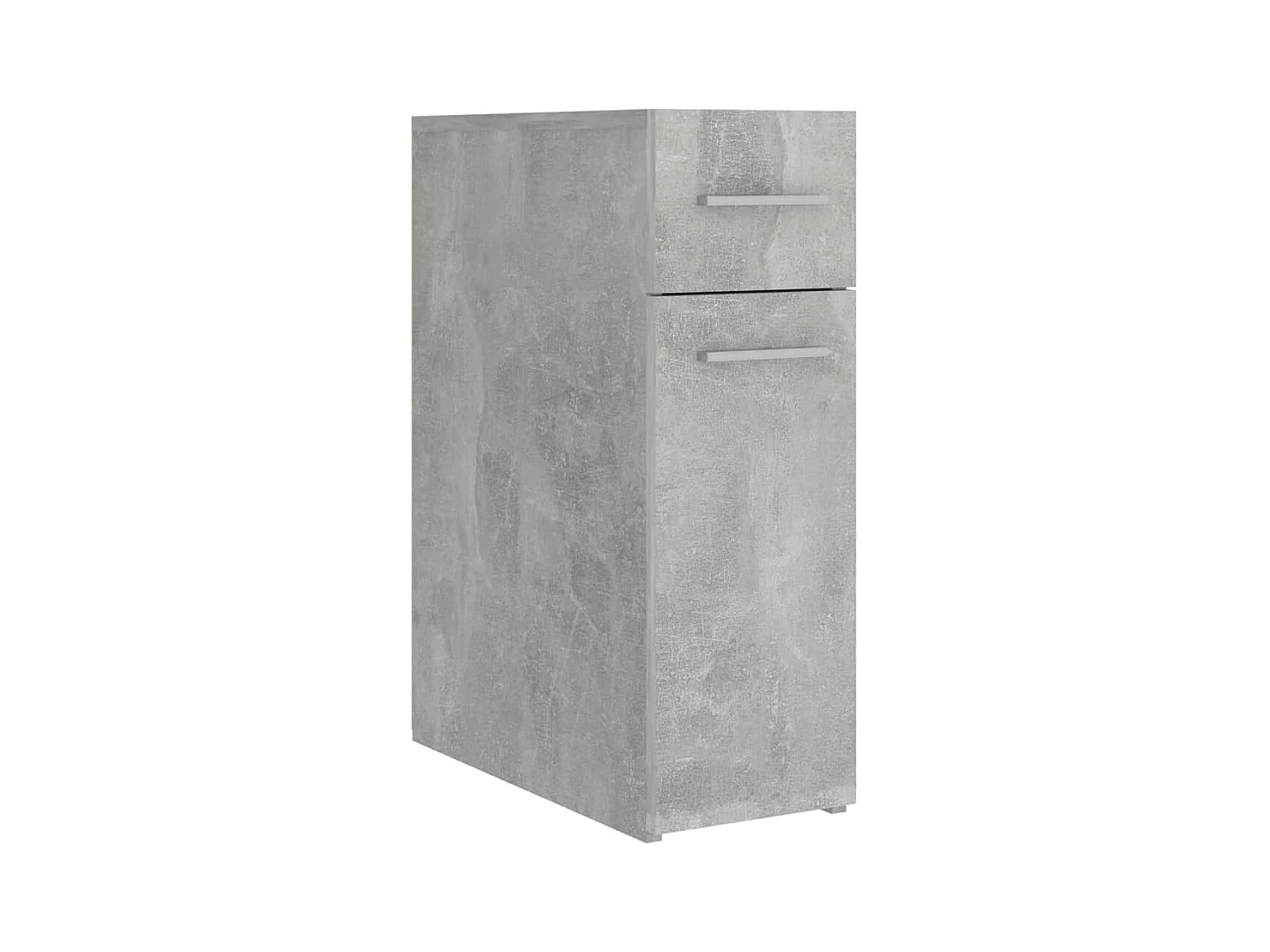 Apothekerskast 20x45,5x60 cm bewerkt hout betongrijs