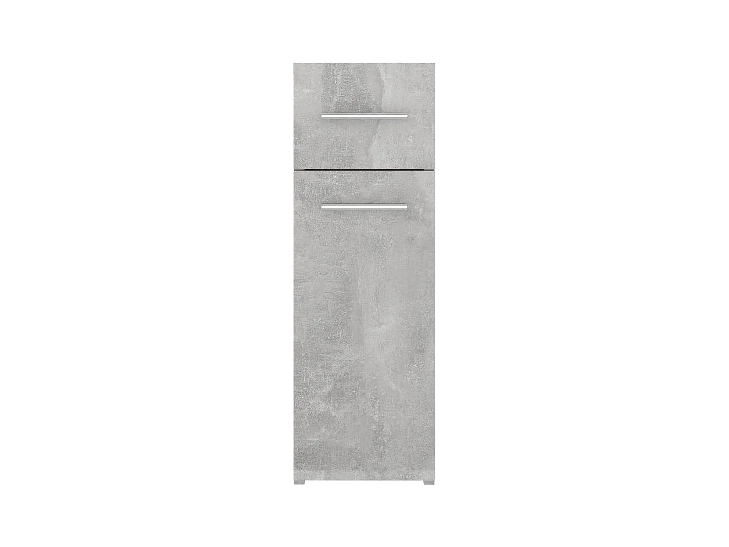 Apothekerskast 20x45,5x60 cm bewerkt hout betongrijs
