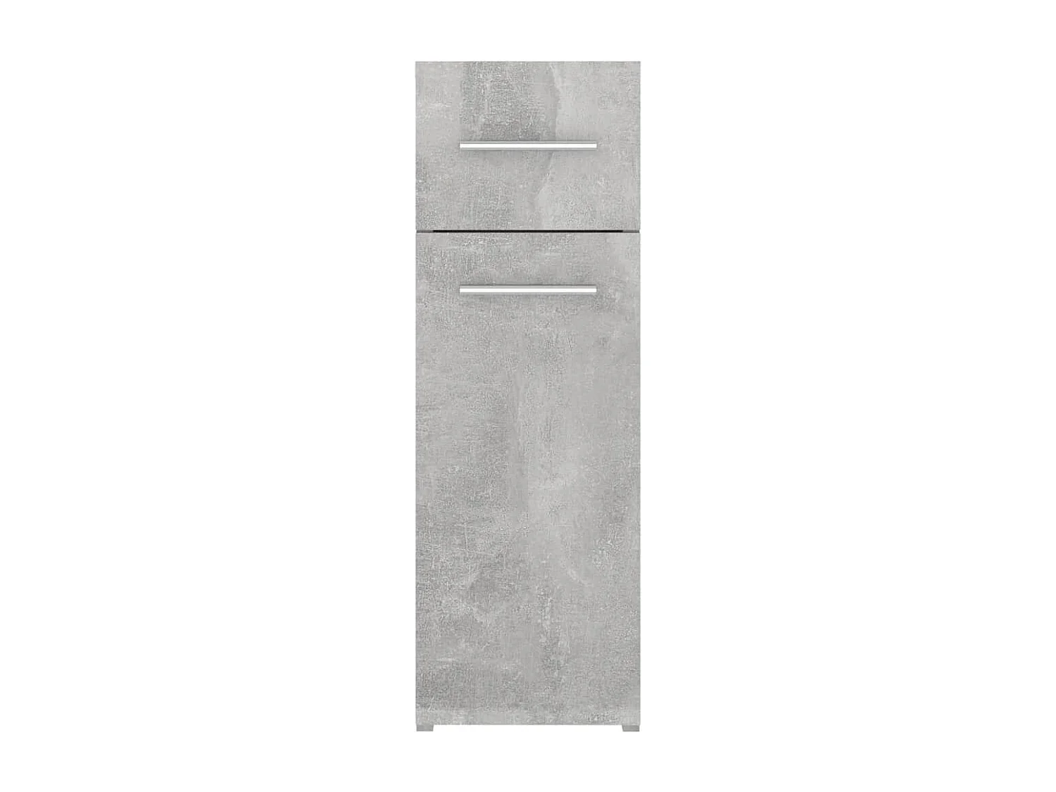 Apothekerskast 20x45,5x60 cm bewerkt hout betongrijs