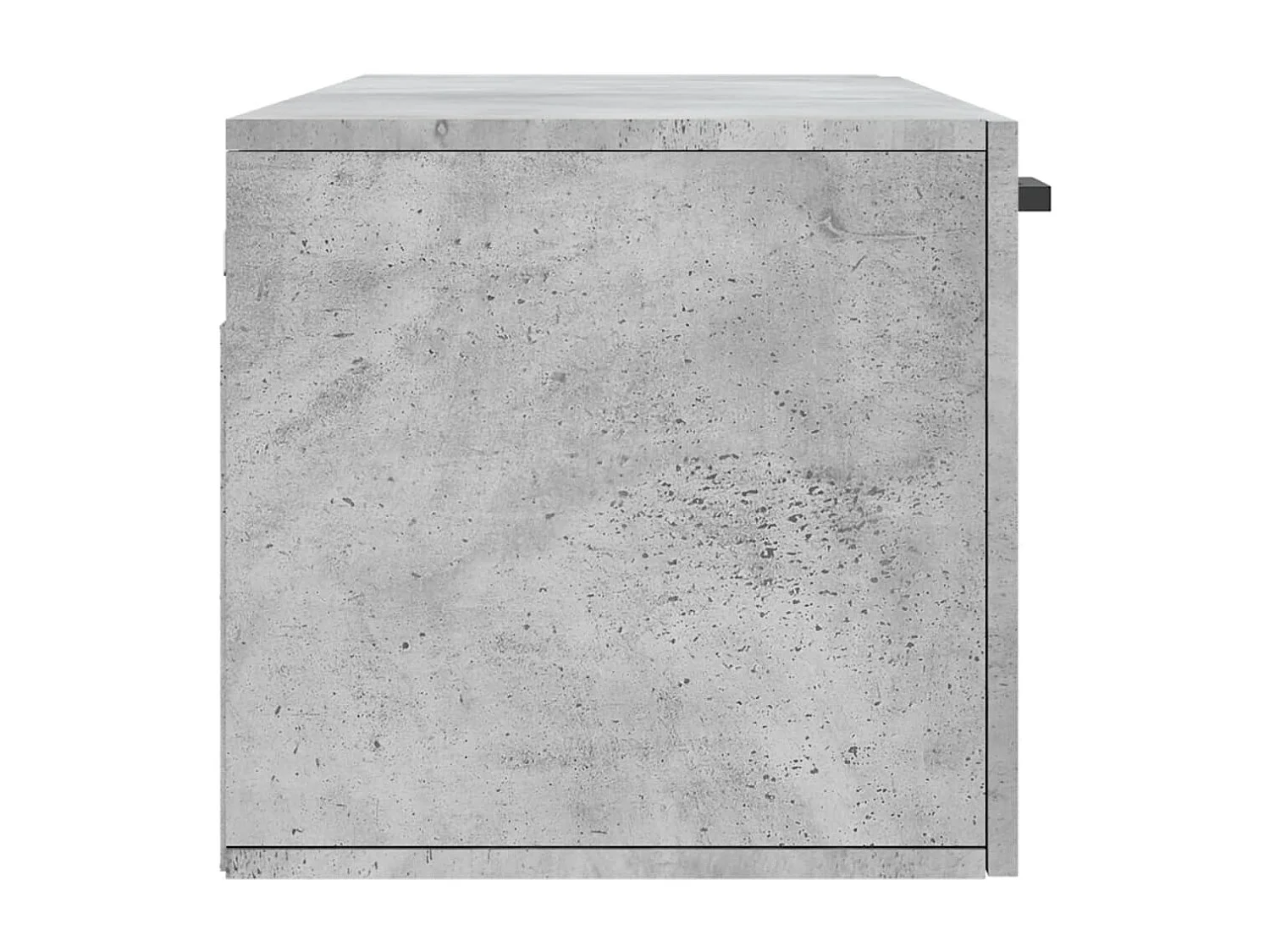 Armoire murale gris béton 100x36,5x35 cm bois d'ingénierie