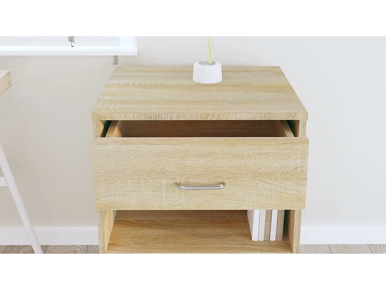 Armoire à roulettes Chêne sonoma 46x36x59 cm Bois d’ingénierie