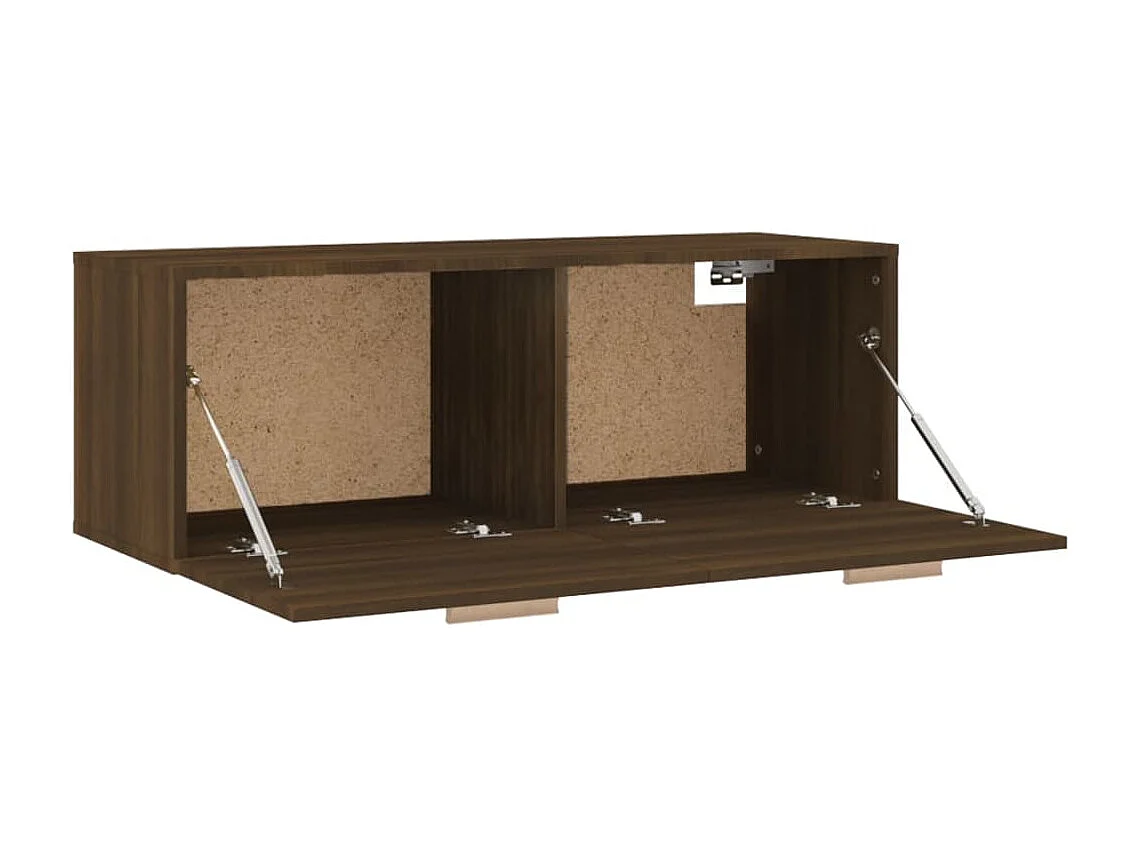 Armoire murale Chêne marron 100x36,5x35 cm Bois d'ingénierie