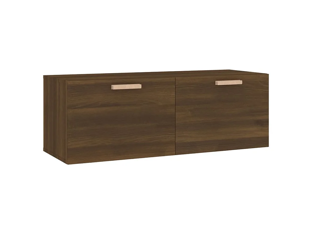Armoire murale Chêne marron 100x36,5x35 cm Bois d'ingénierie