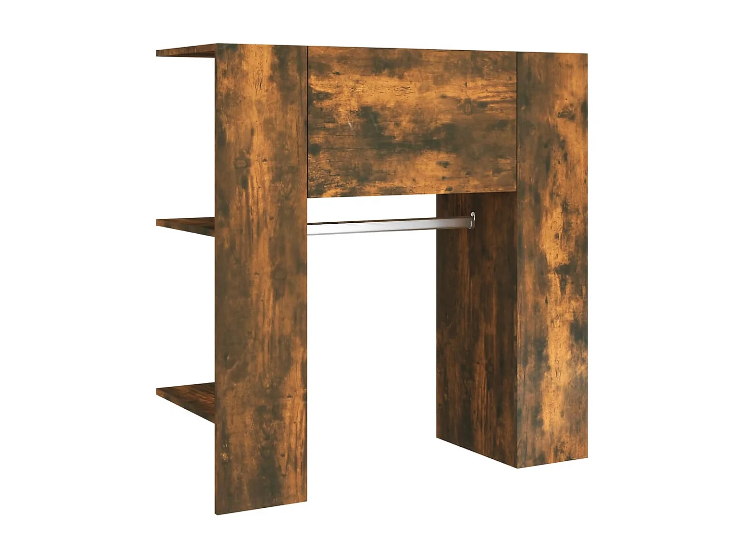 Armoires de couloir 2 pcs chêne fumé bois d'ingénierie