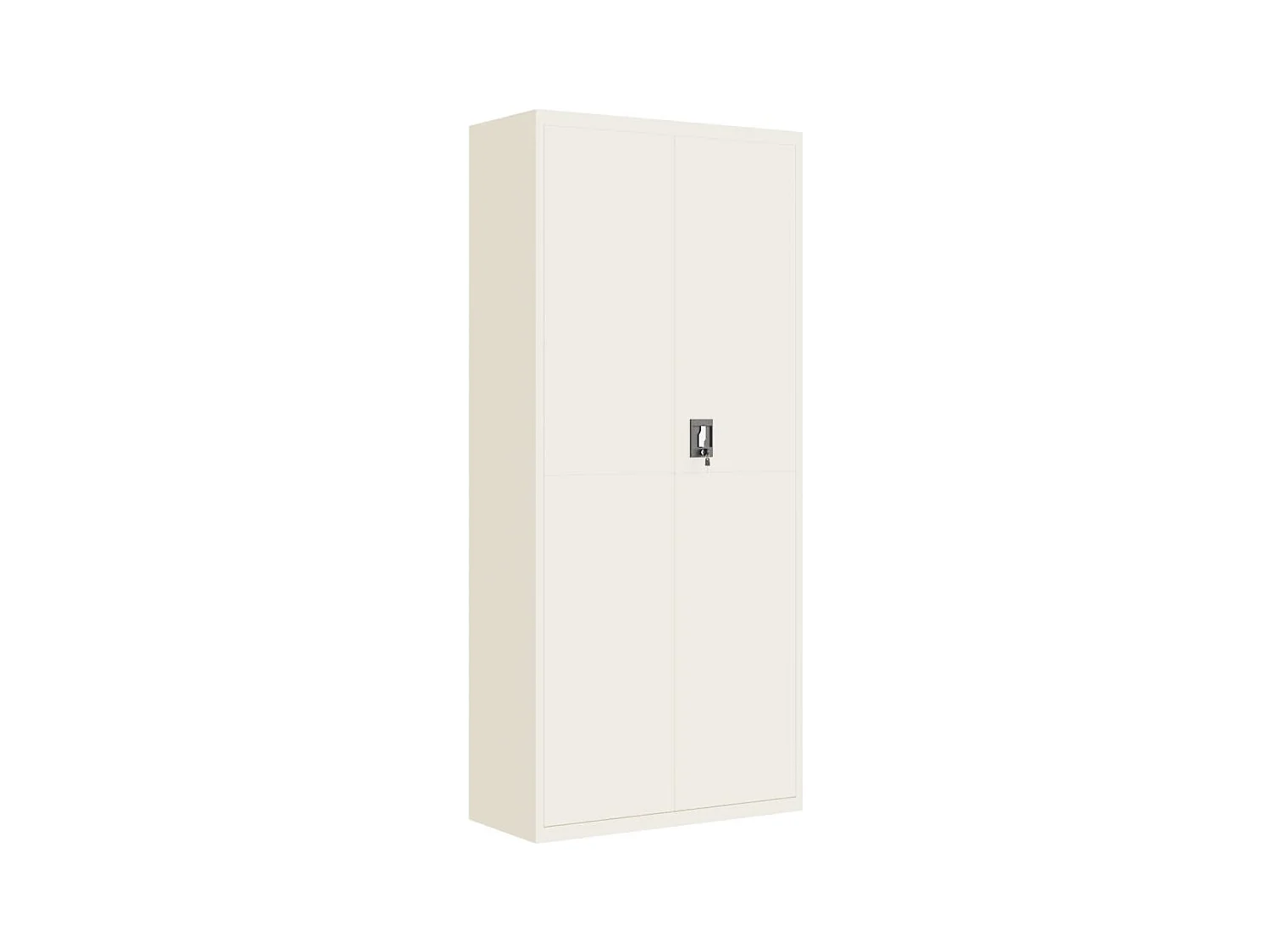 Armadio Classificatore Bianco 90x40x240 cm in Acciaio