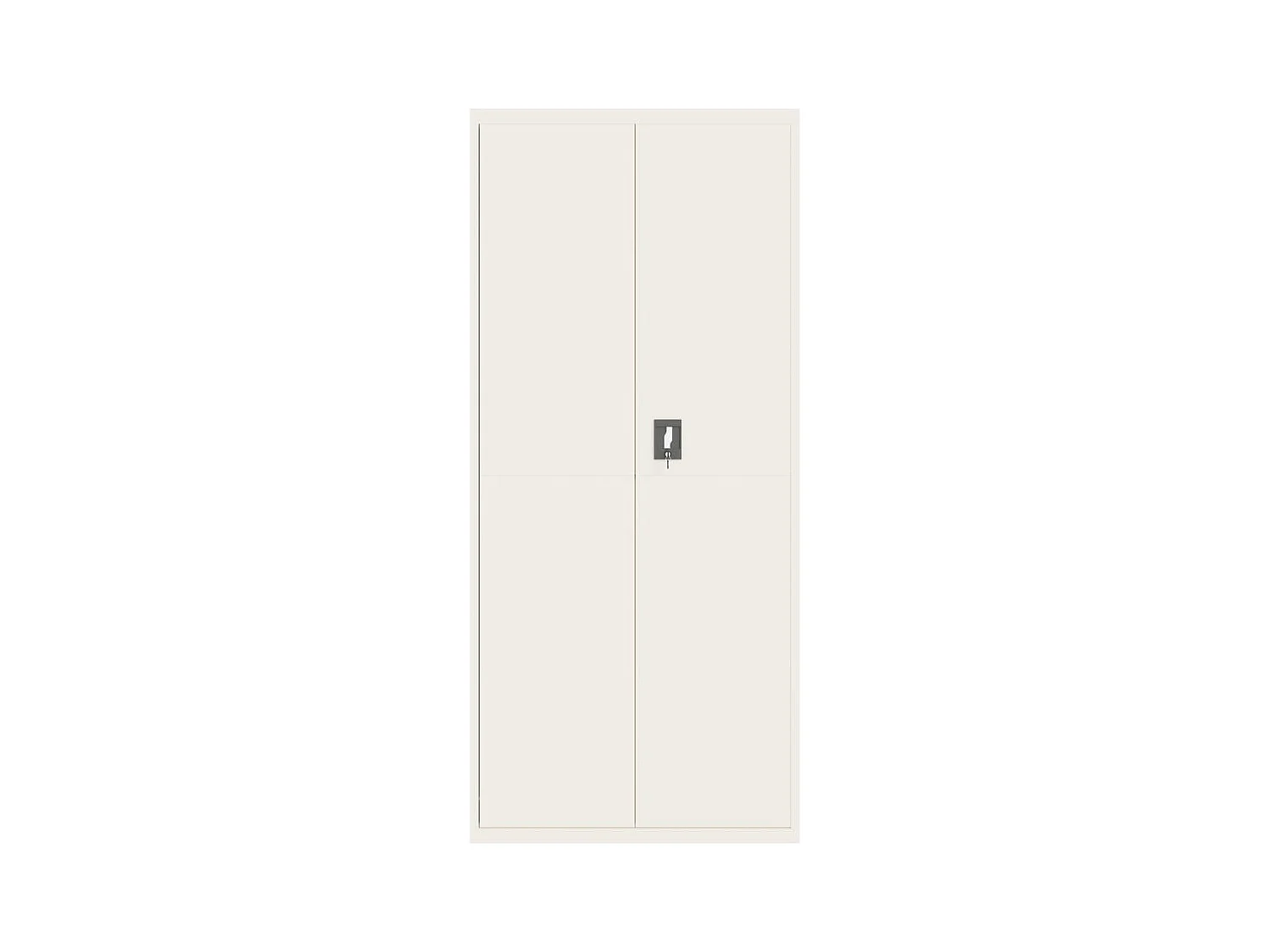 Armadio Classificatore Bianco 90x40x240 cm in Acciaio