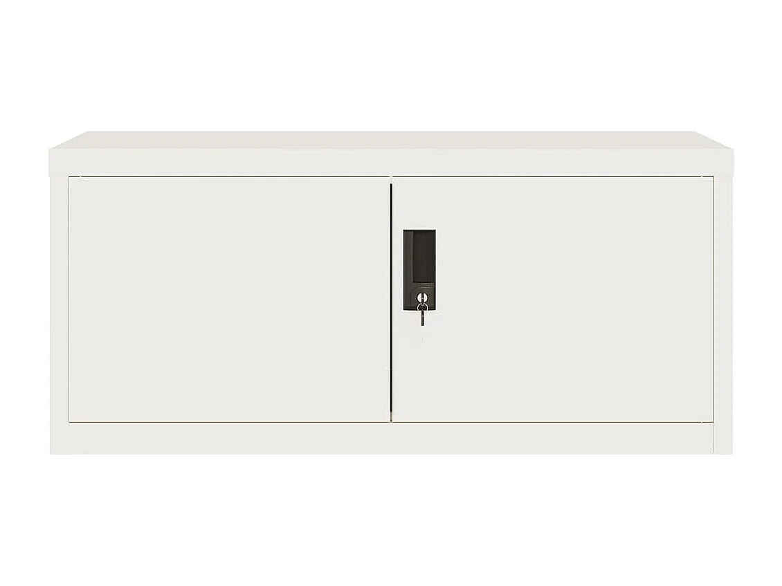 Arquivador 90x40x110 cm aço branco