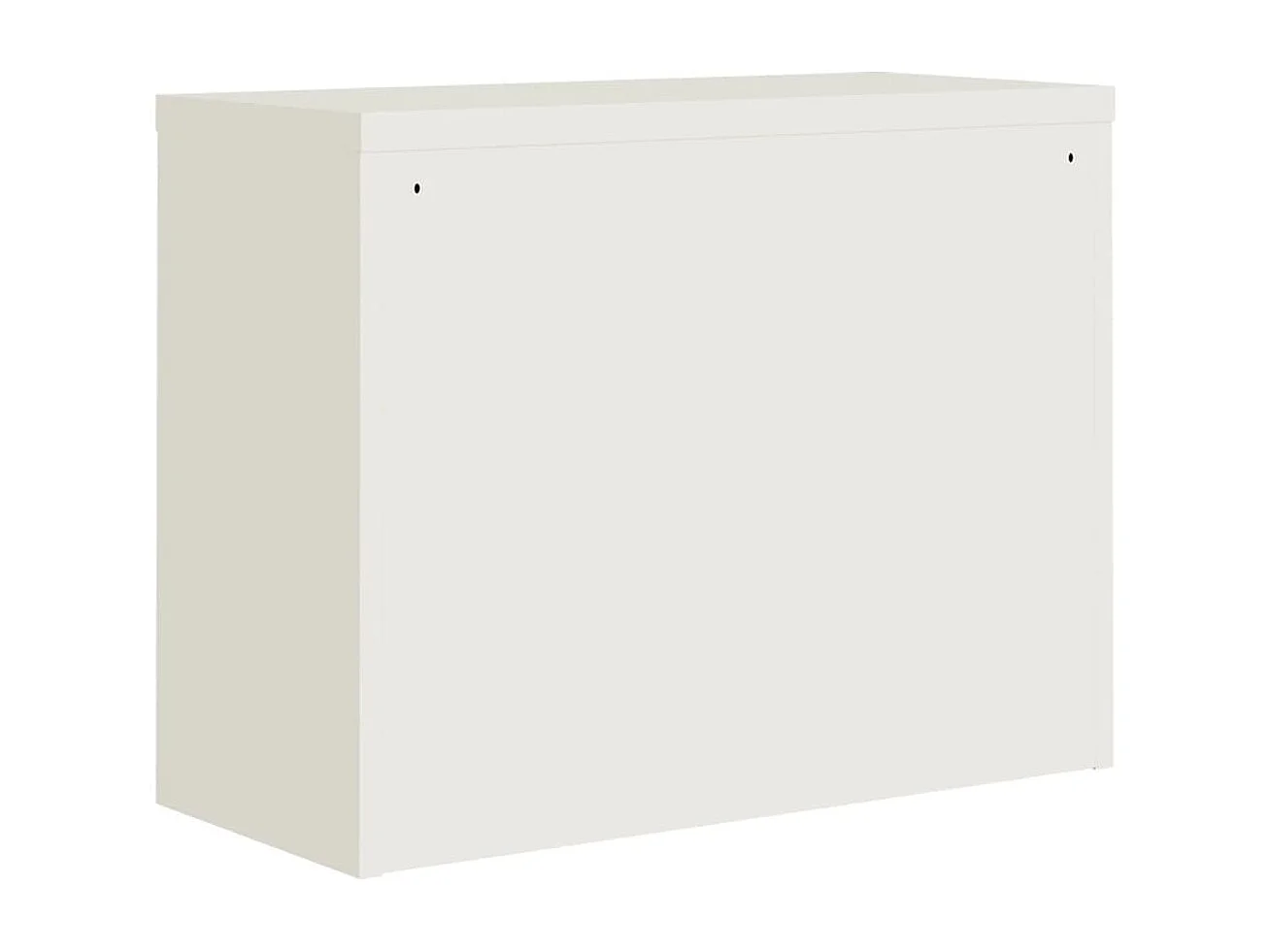 Classeur blanc 90x40x110 cm acier